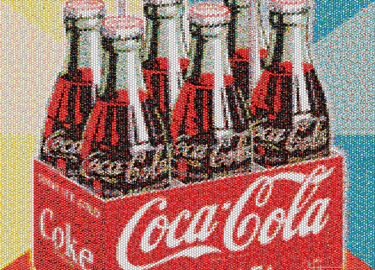 Coca-Cola - Photomosiac Bottles 1000pc Puzzle