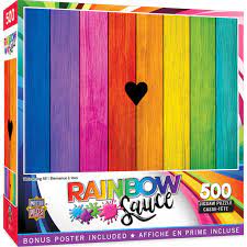 Rainbow Sauce - Welcoming All 500pc Puzzle