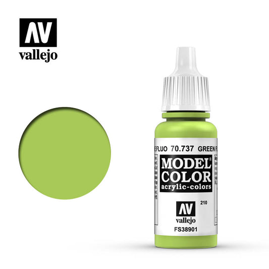 70.737 Green Fluo Fluorescent 17 ml.