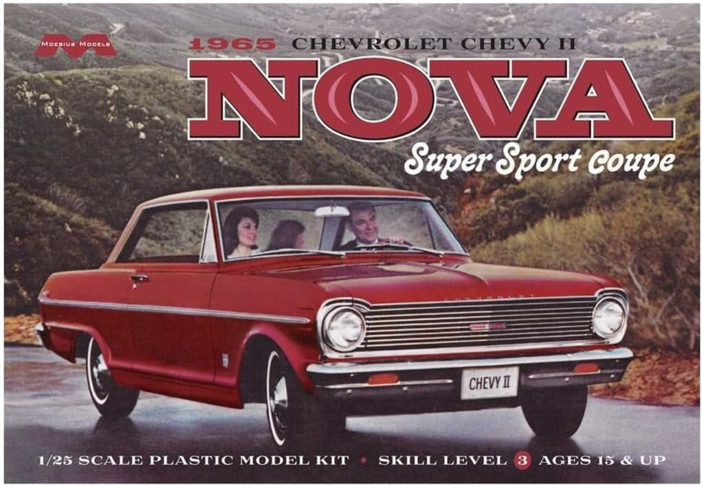 1/25 1965 chevy II Nova Super sport coupe