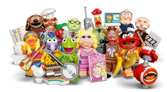 Classic Series 23 LEGO Minifigures 71033-36 Muppets