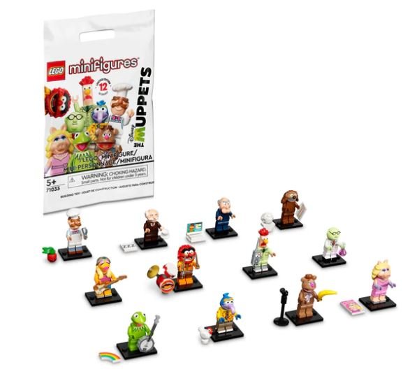 Classic Series 23 LEGO Minifigures 71033-36 Muppets