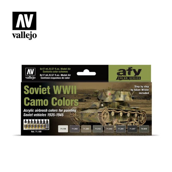SOVIET WWII CAMO COLOR(8pc)