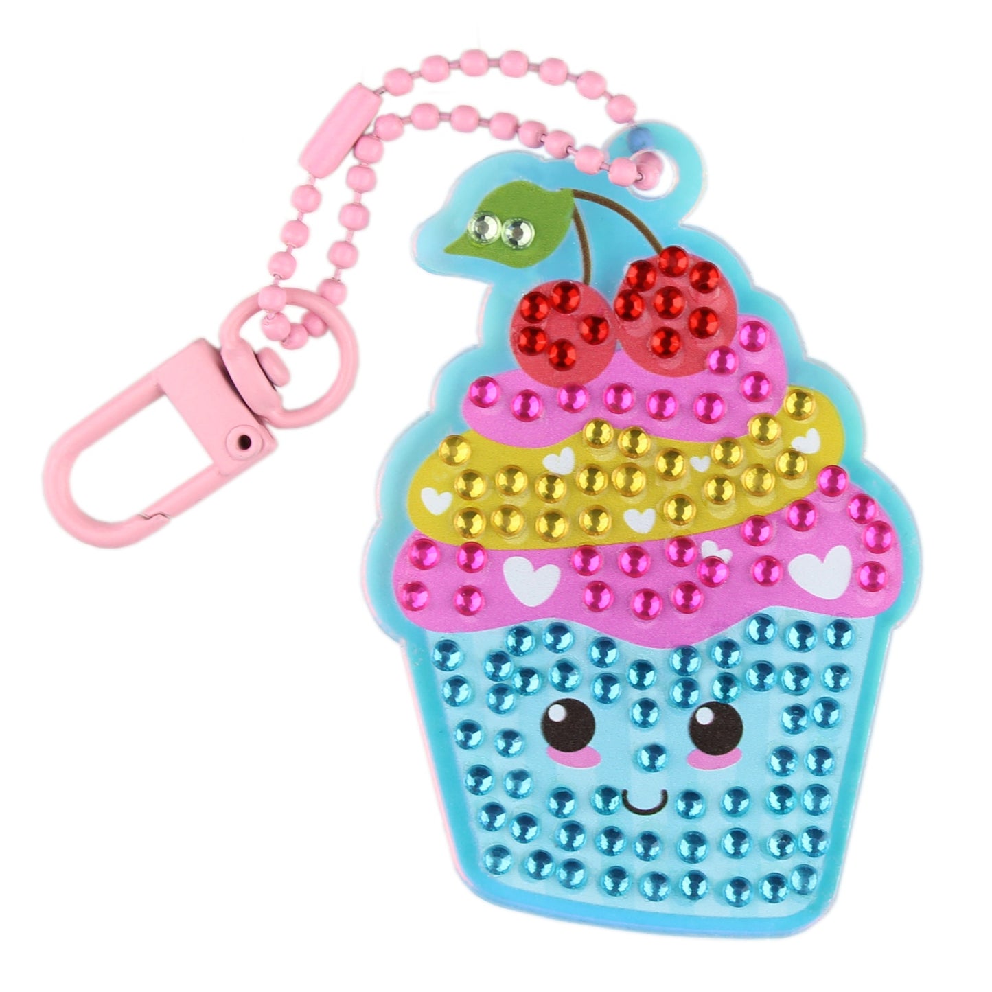 Camelot Dots Diamond Art Kit 2"X2.75"-Cupcake Charm