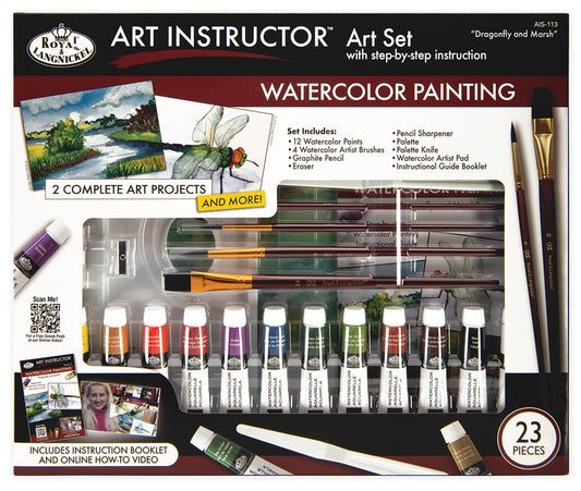 Art Instructor Large Artist Activity Set-Watercolor Paint