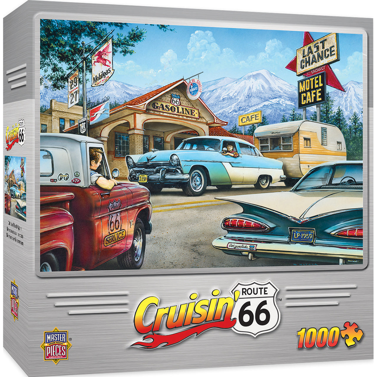Cruisin? Rt66 - On the Road Again 1000pc Puzzle