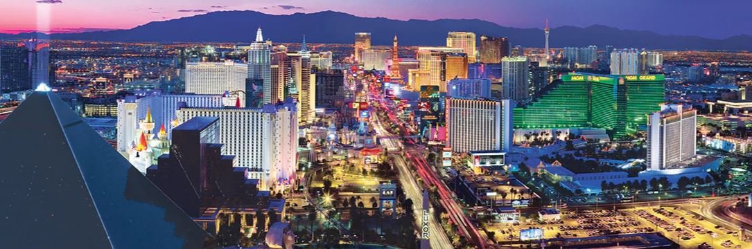 American Vistas - Las Vegas 1000pc Panoramic Puzzle