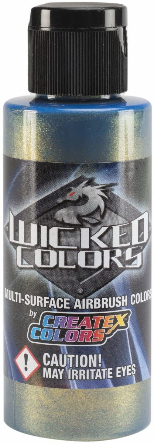 Pearl Fastback Green Createx 2 oz. Bottle Wicked Airbrush Color