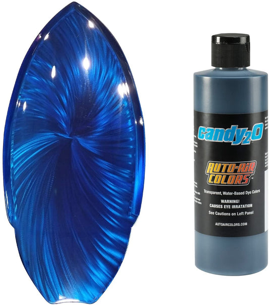 Marine Blue Createx Auto-Air 2 oz. Bottle Candy2O Waterborne Custom Paints