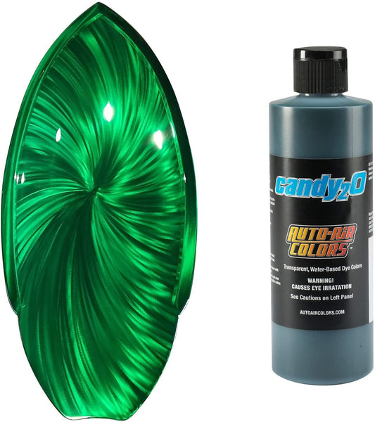 Emerald Green Createx Auto-Air 2 oz. Bottle Candy2O Waterborne Custom Paints