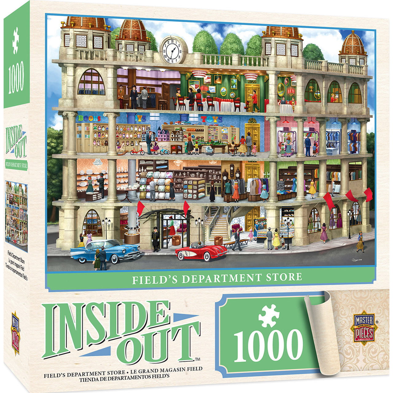 Inside Out - Fields Department Store 1000pc Puzzle