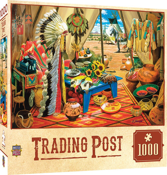 Tribal Spirit - Trading Post 1000pc Puzzle