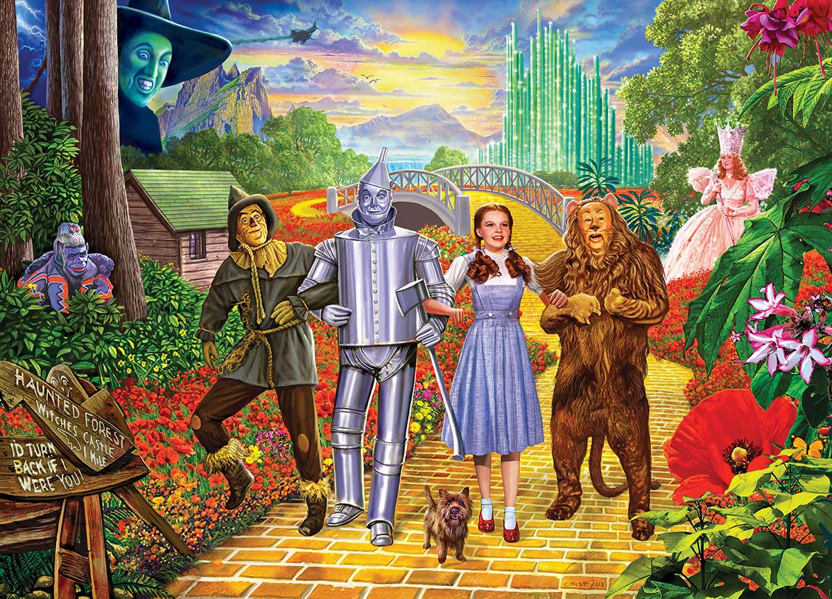 The Wizard of Oz - Off To See the Wizard 1000pc Puzzle