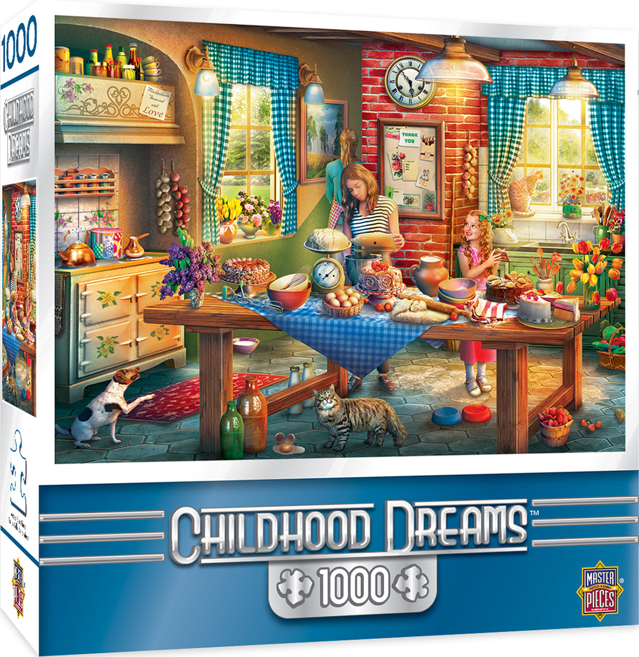 Childhood Dreams - Baking Bread 1000pc Puzzle