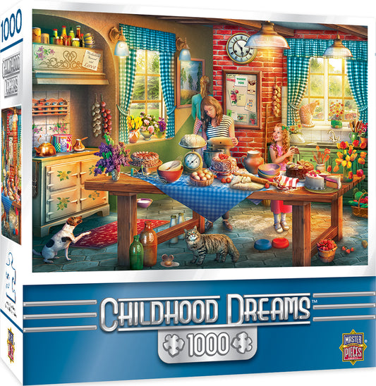 Childhood Dreams - Baking Bread 1000pc Puzzle
