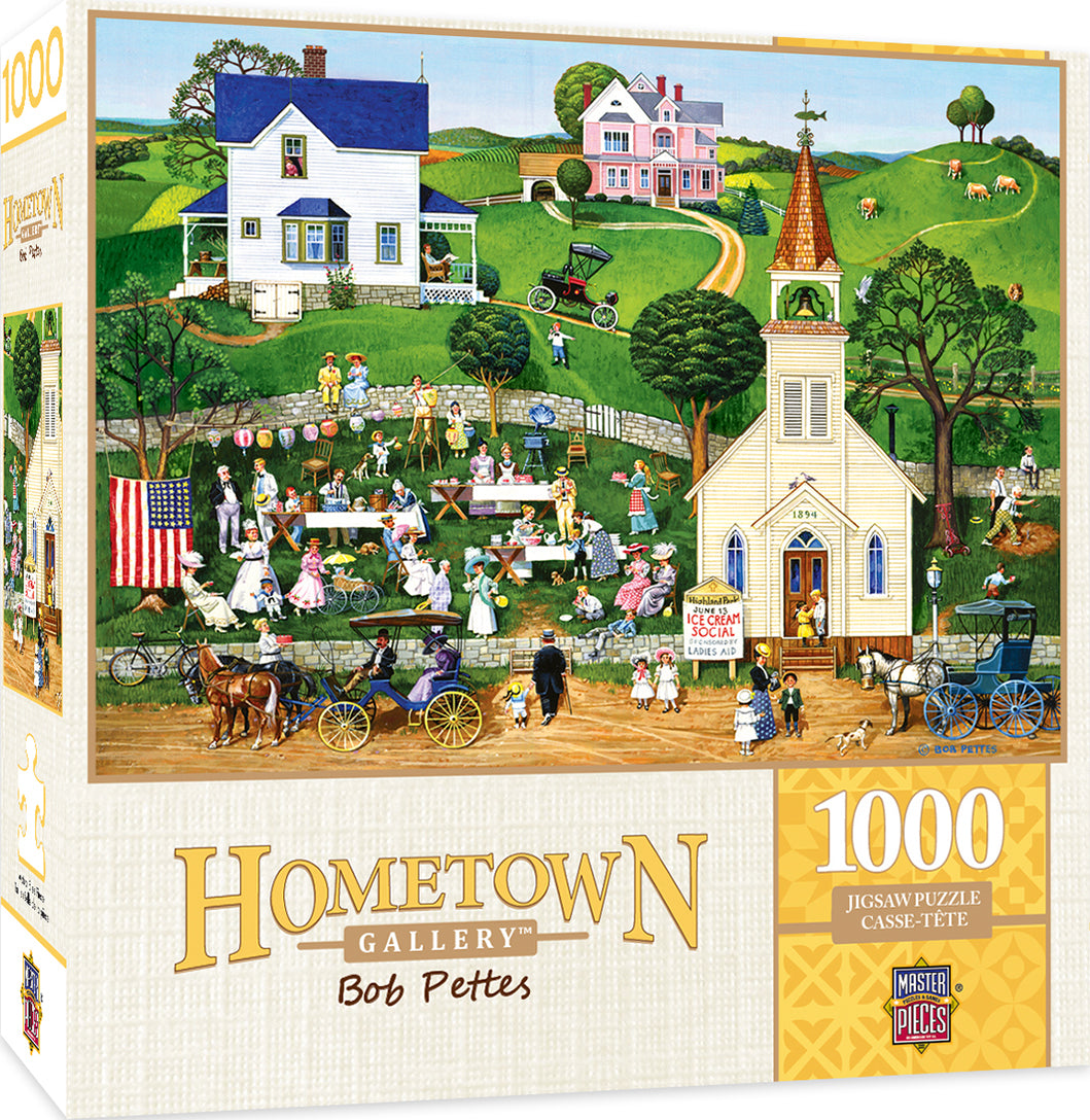 Hometown Gallery - Strawberry Sunday 1000pc Puzzle