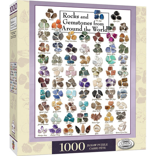 Poster Art - Gemstones 1000pc Puzzle