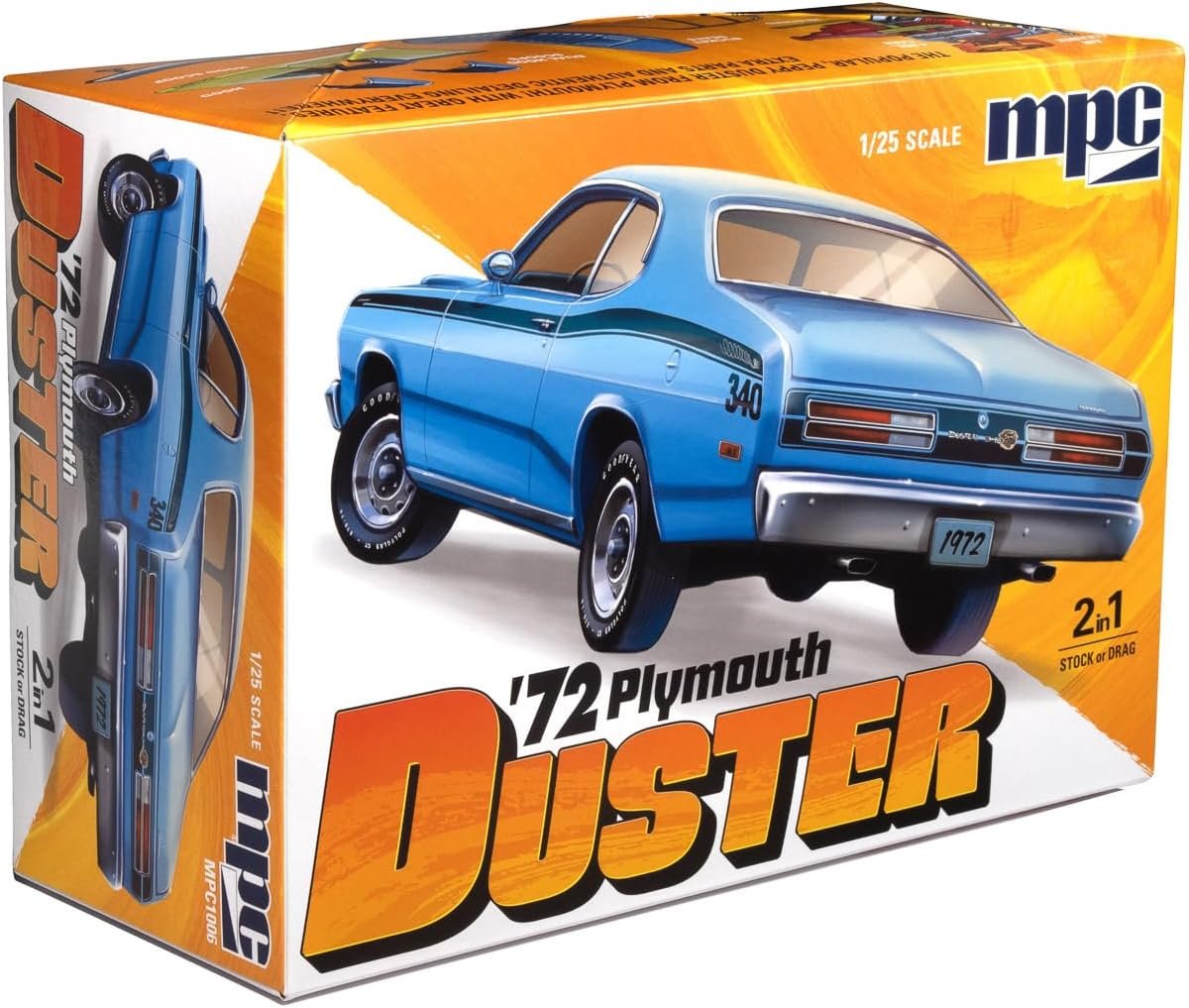 1/25 1972 Plymouth Duster (2 in 1)