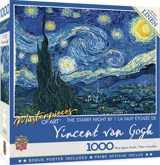 Masterpieces - Starry Night 1000pc Puzzle