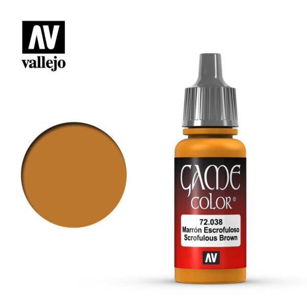 72.038 Scrofulous Brown Color 17 ml.