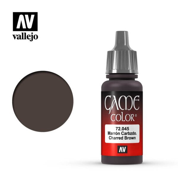 72.045 Charred Brown Color 17 ml.