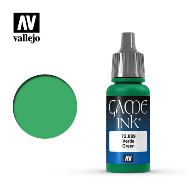 72.089 Green  Ink Ink 17 ml.