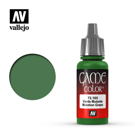 72.105 Mutation Green Color 17 ml.