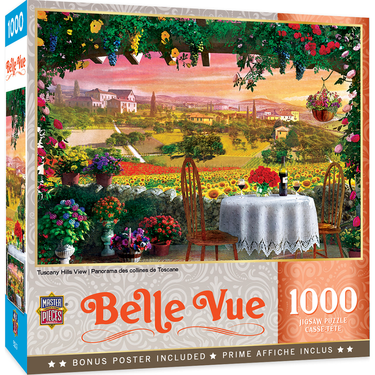 Belle Vue - Tuscany Hills View 1000pc Puzzle