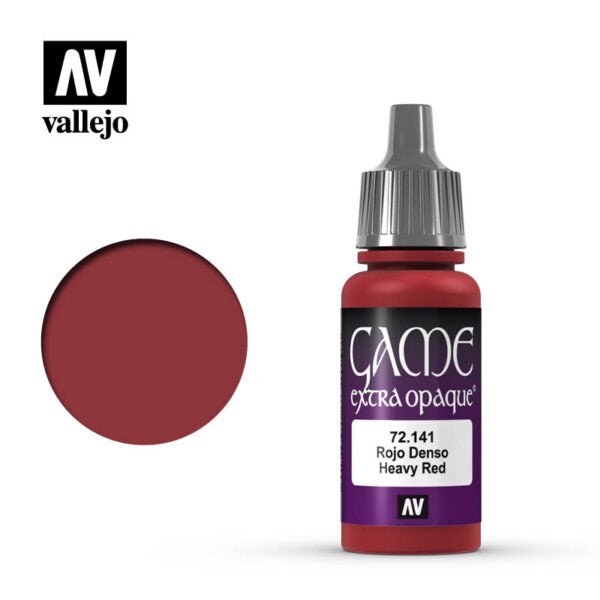 72.141 Heavy Red Extra Opaque 17 ml.