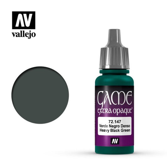 72.147 Heavy Blackgreen Extra Opaque 17 ml.