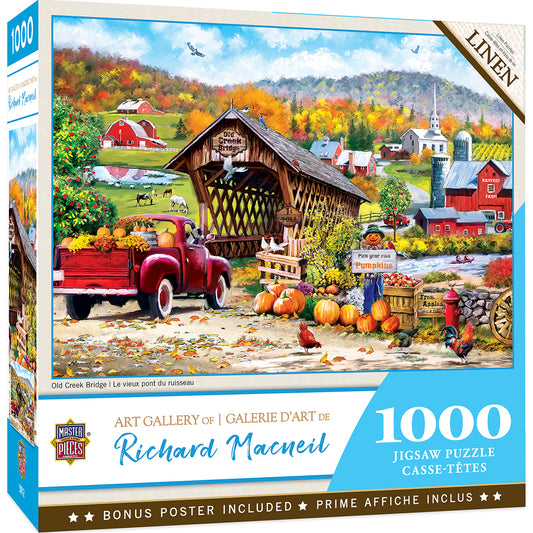 Art Gallery - Old Creek Bridge 1000pc Puzzle