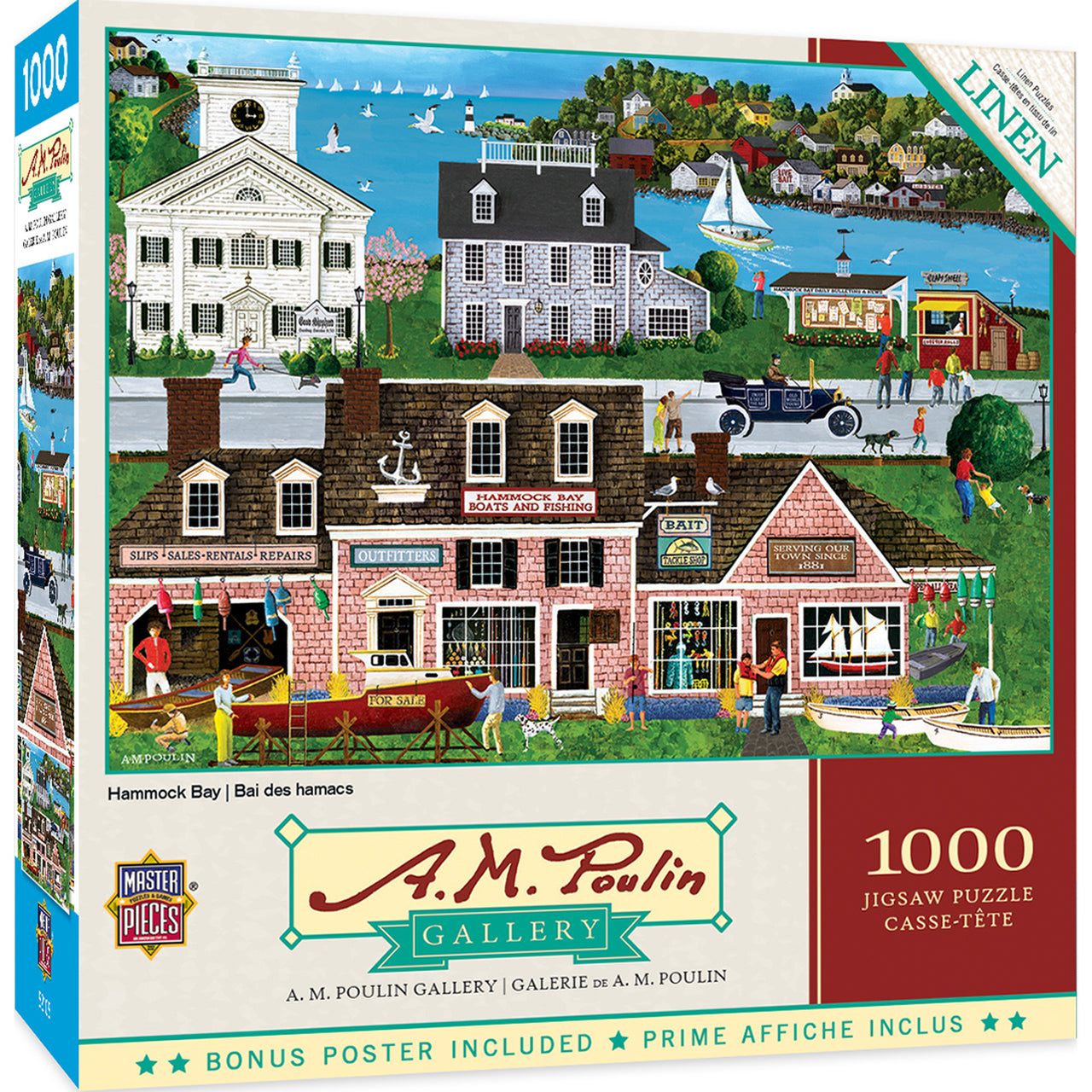 A. M. Poulin - Hammock Bay 1000pc Puzzle