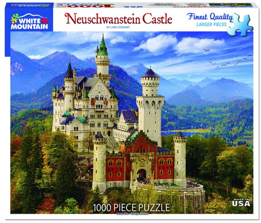 Neuschwanstein Castle (1335pz) - 1000 Piece Jigsaw