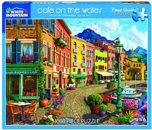 Cafe on The Water (1522pz) - 1000 Piece Jigsaw Puzzle