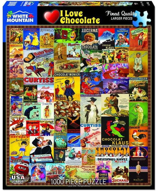 I Love Chocolate (1555pz) - 1000 Piece Jigsaw Puzzle
