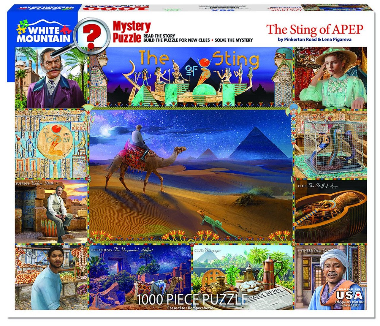 The Sting of APEP (1604pz) - 1000 Piece Jigsaw Puzzle