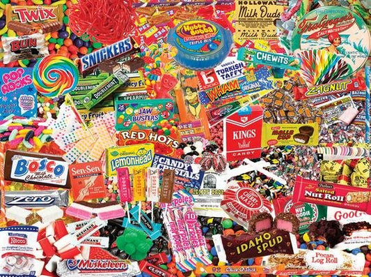 Old School Candy (1605pz) - 500 Piece Jigsaw Puzzle