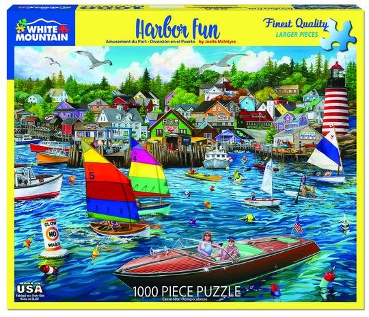 Harbor Fun (1621pz) - 1000 Piece Jigsaw Puzzle
