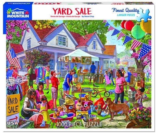 Yard Sale (1628pz) - 1000 Piece Jigsaw Puzzle