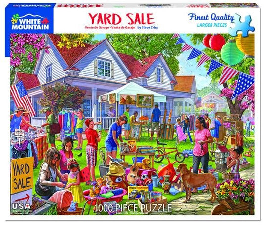 Yard Sale (1628pz) - 1000 Piece Jigsaw Puzzle
