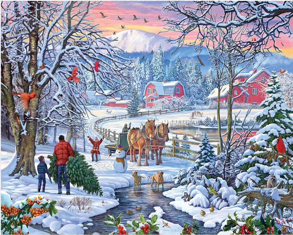 The Perfect Tree (1697pz) - 1000 Piece Jigsaw Puzzle