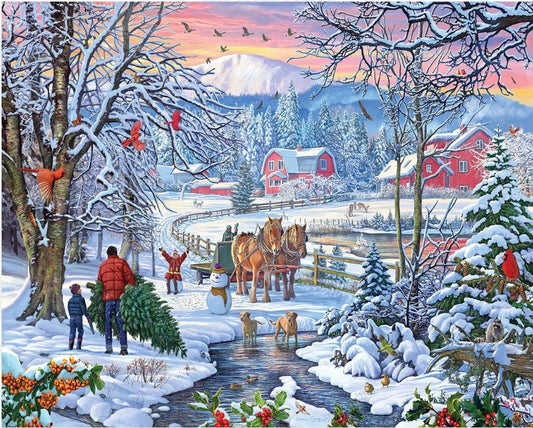 The Perfect Tree (1697pz) - 1000 Piece Jigsaw Puzzle