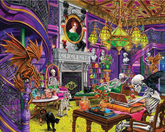 Mr. Bones - Seek & Find (1758pz) - 1000 Piece Jigsaw Puzzle