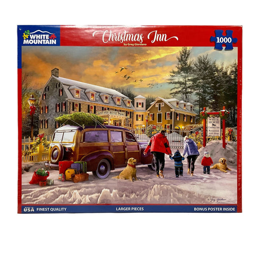 Christmas Inn (1818pz) - 1000 Piece Jigsaw Puzzle