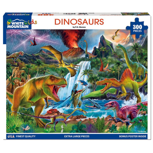 Dinosaurs (1821pz) - 300 Piece Jigsaw Puzzle