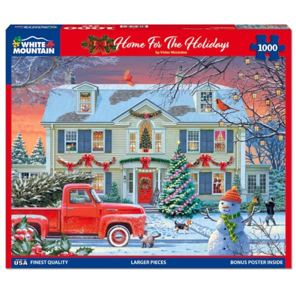 Home For The Holidays (1845pz) - 1000 Piece Jigsaw Puzzle