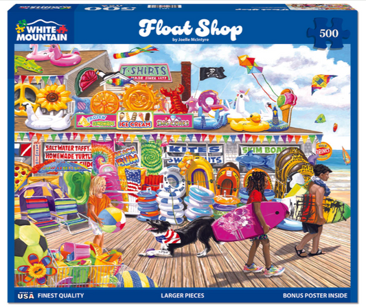 Float Shop (1854pz) - 500 Piece Jigsaw Puzzle