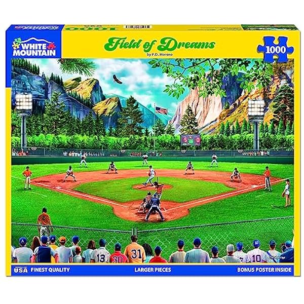 Field of Dreams (1858pz) - 1000 Piece Jigsaw Puzzle