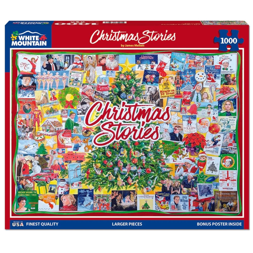Christmas Stories (1873pz) - 1000 Piece Jigsaw Puzzle