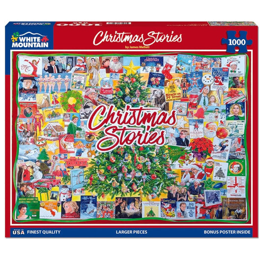 Christmas Stories (1873pz) - 1000 Piece Jigsaw Puzzle